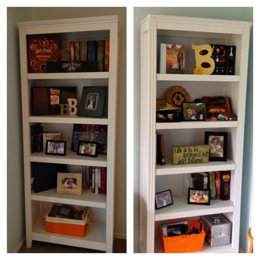 Updated Bookshelves