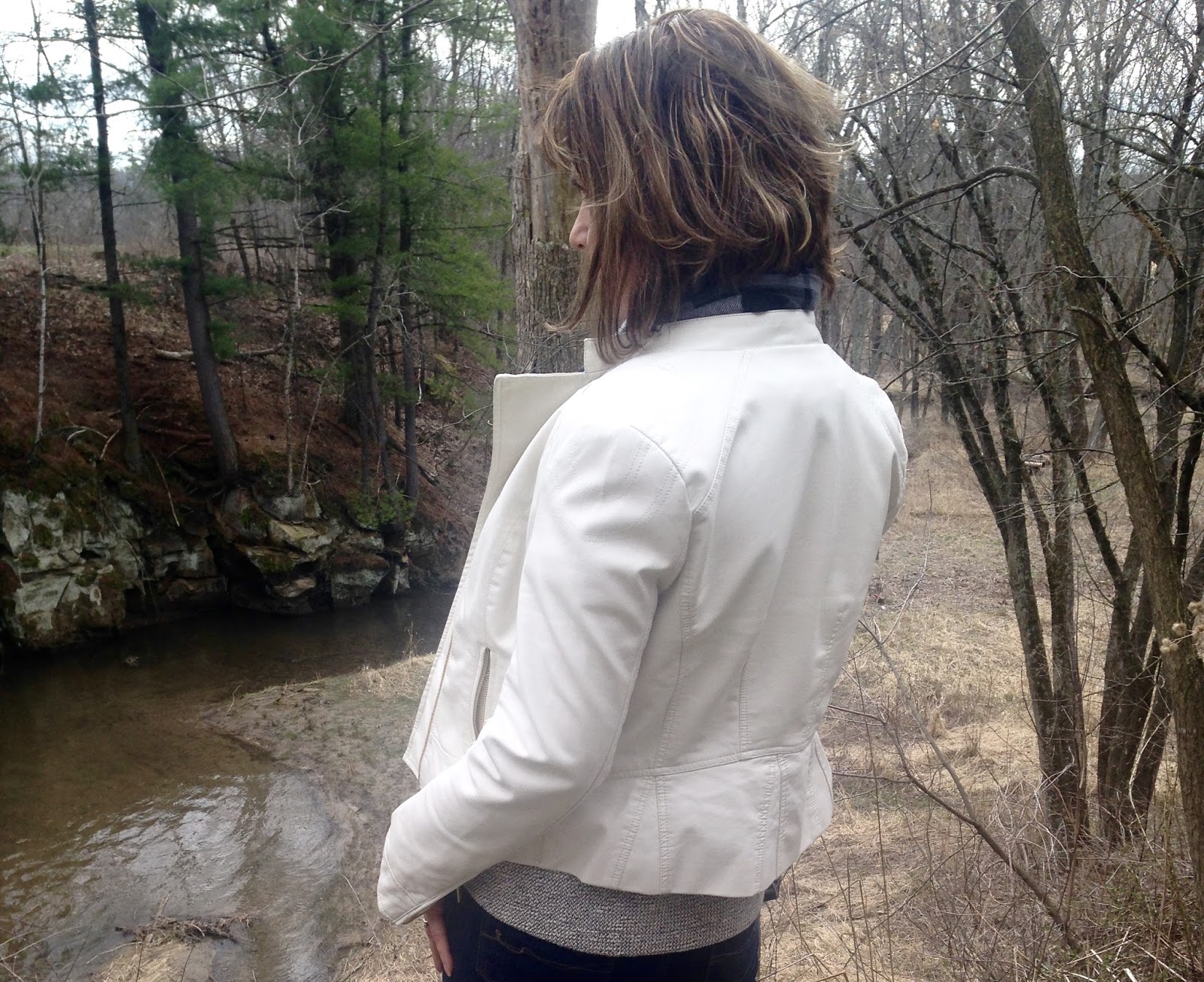 Amy's Creative Pursuits: White Spring Jacket