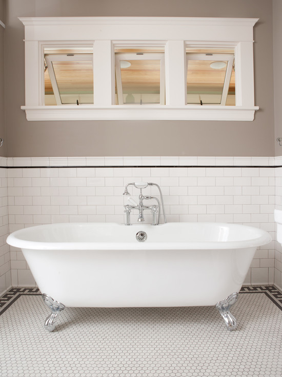 A Beautiful Mess Classic Subway Tile Bathtub Surround (Minneapolis)
