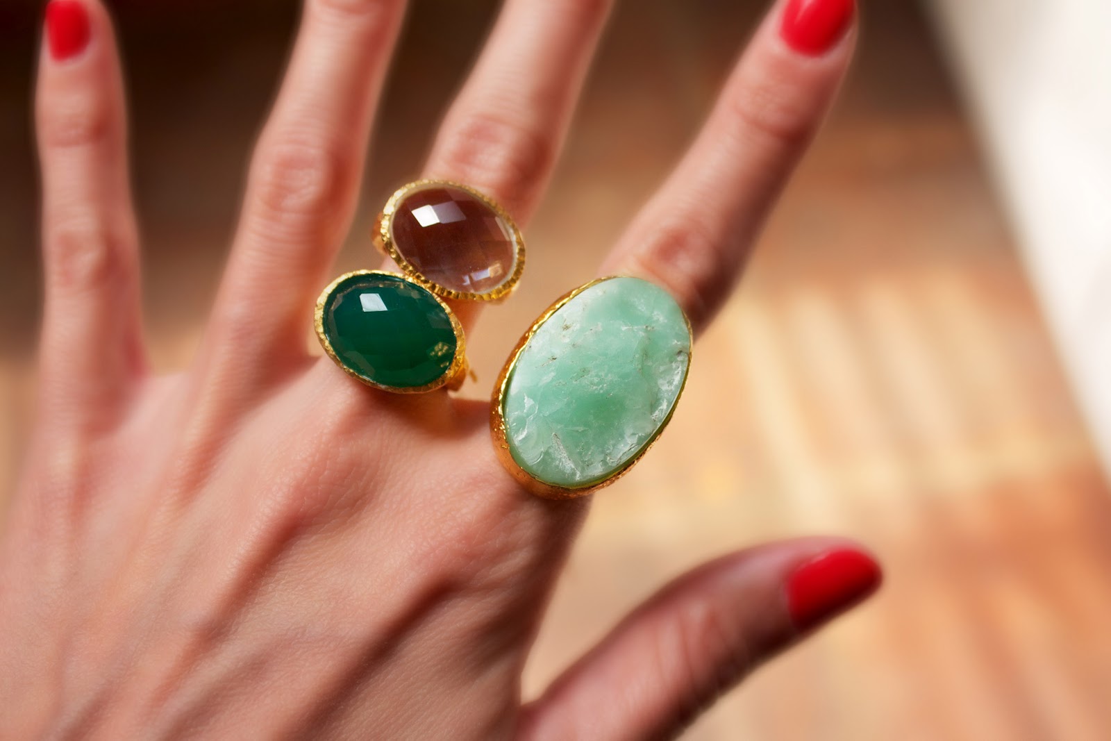 Style by Red 3 WAYS TO WEAR STATEMENT RINGS WITH ATELIER