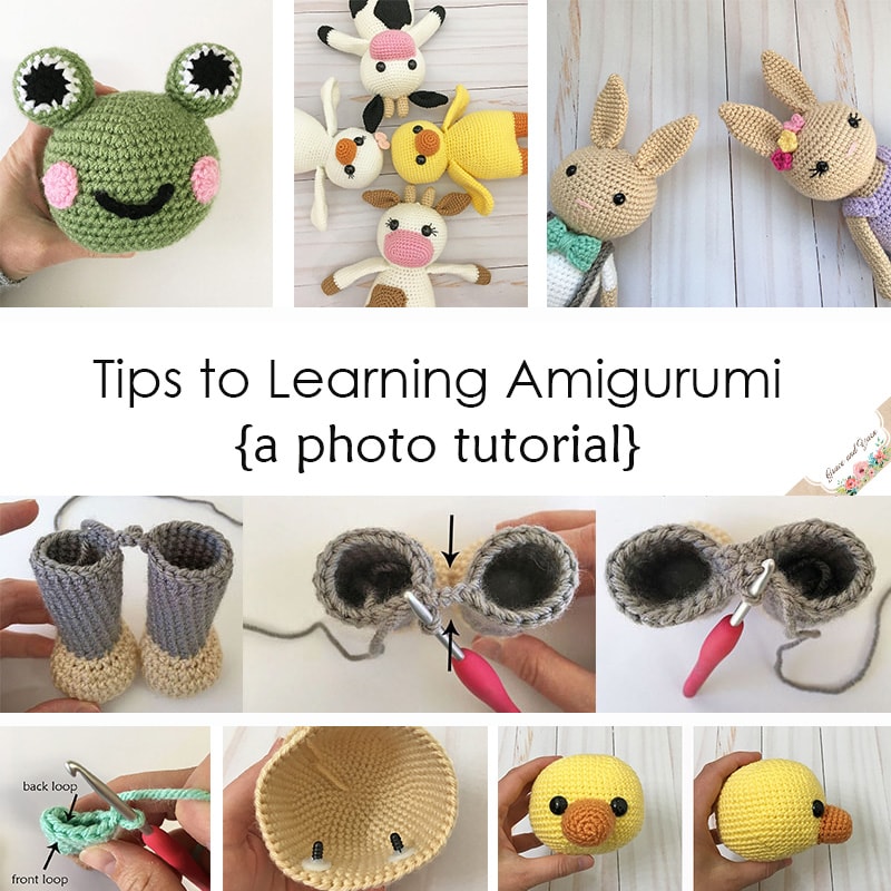 Tips to Learning Amigurumi - Grace and Yarn