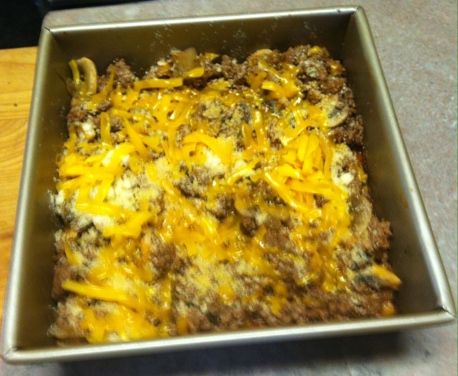 Cooking with Barry & Meta ZucchiniCrusted Meaty Hot Dish