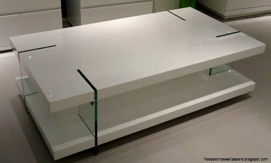 White Modern Coffee Table   Promisesnh Home Interior Design