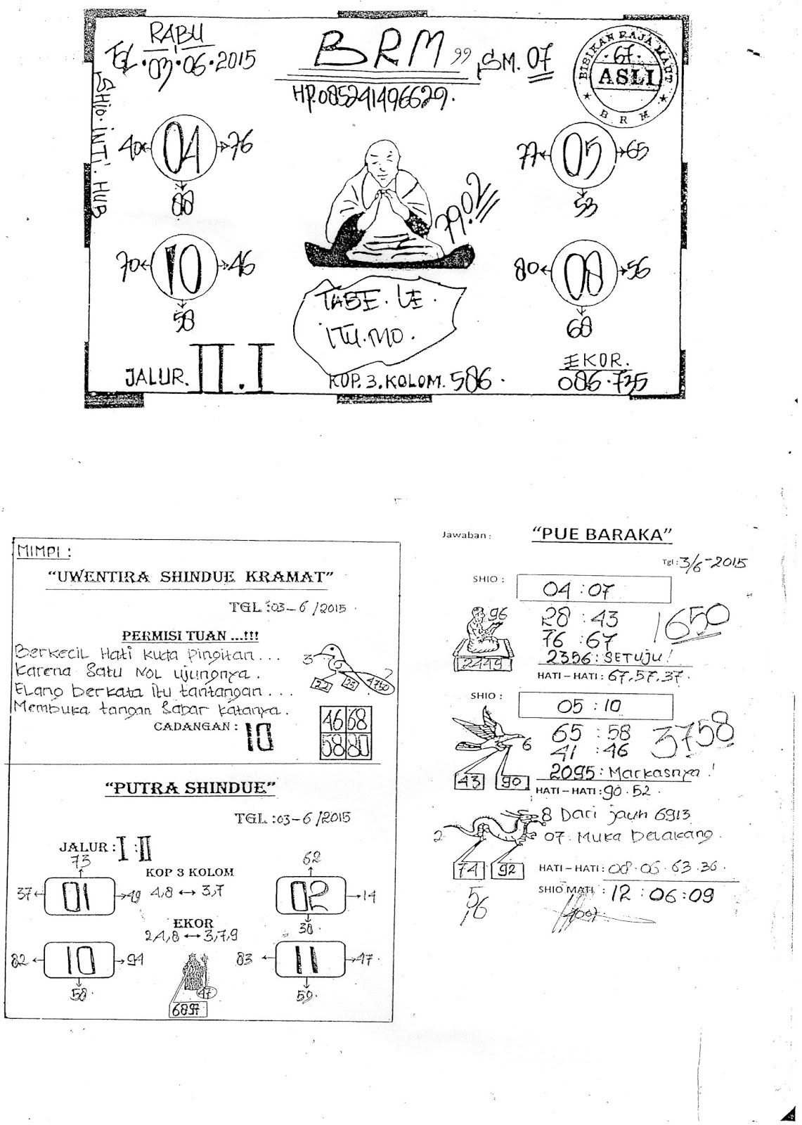 Prediksi dan syair singapura PREDIKSI DAN SYAIR SGP RABU TGL 03/06/2015