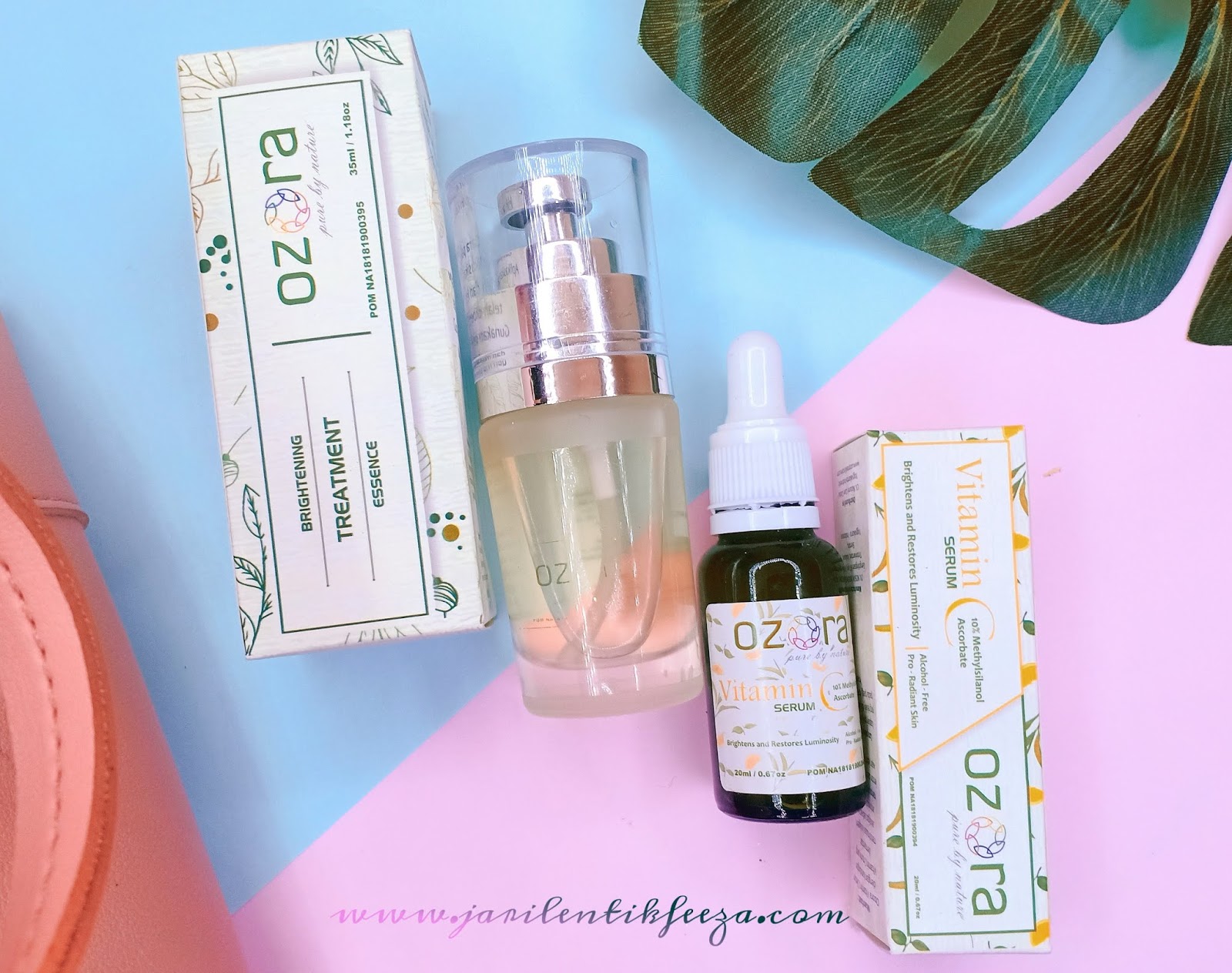 Review Duet Maut Skincare Essence & Serum by Ozora Skincare Jari