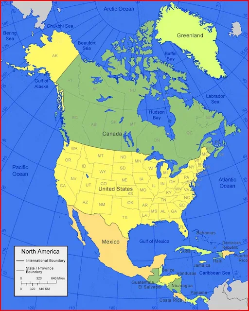 image: Map of North America