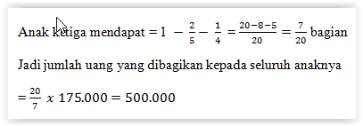 Contoh Soal Hots Pecahan Gurune Net