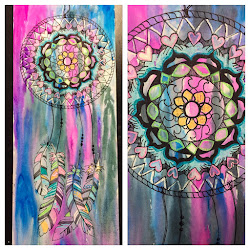 dream catchers projects easy catcher smart class grade painting dreams american 5th dreamcatchers watercolor arts native bad visual trapped lessons