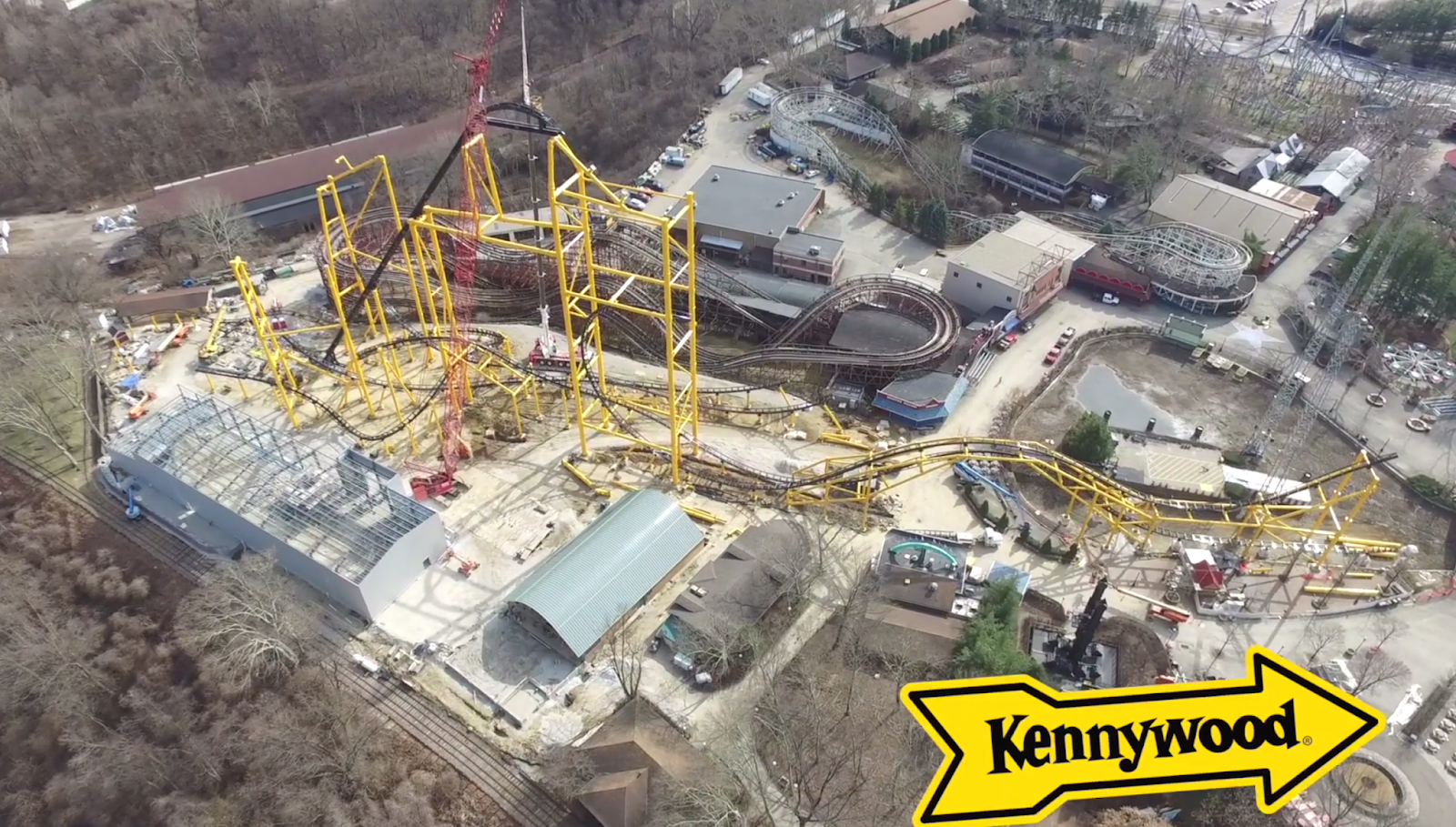 NewsPlusNotes Kennywood Tops Off The 220 Foot Peak of The Steel Curtain