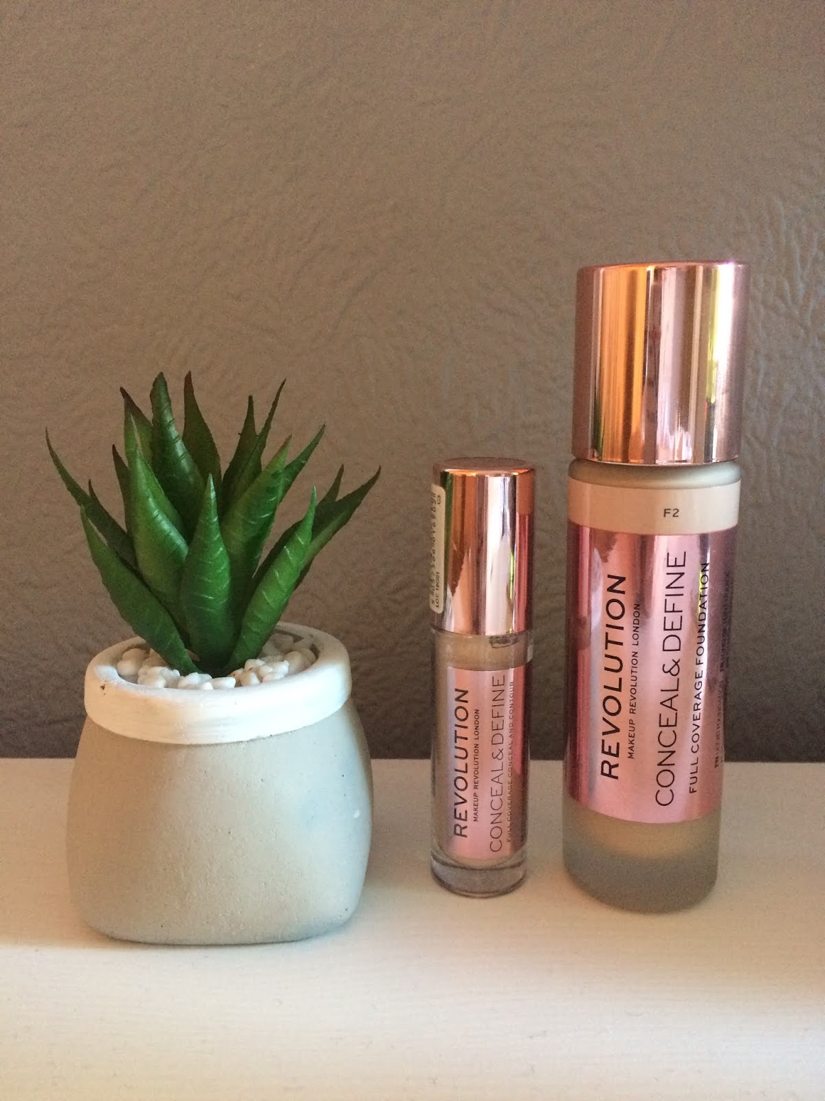 revolution concealer foundation