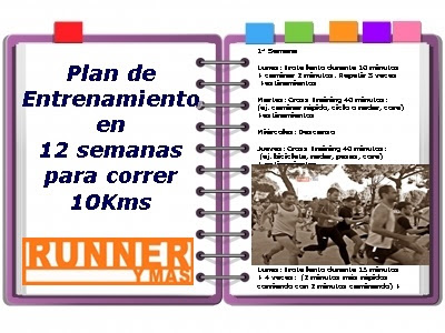 Plan entrenamiento 10 km 45 minutos