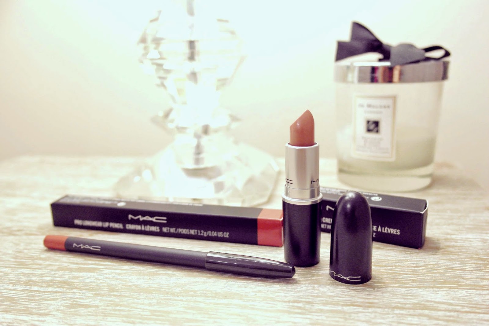 M.A.C Blankety Lipstick & Staunchly Stylish Lip Liner Devoted To Pink