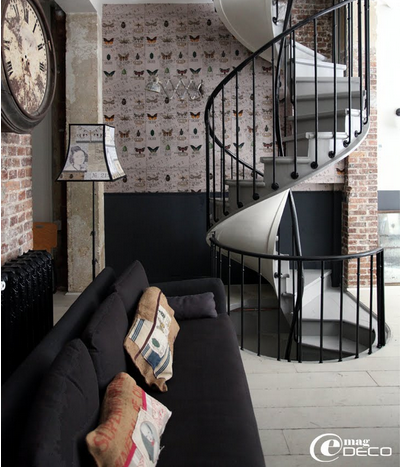 Fauna decorativa: Unas escaleras originales / An original stairs