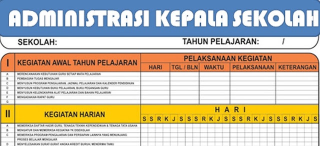 Administrasi Kepala Sekolah Lengkap - SIAP UJIAN