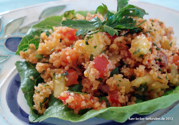 Für lecker! befunden: KISIR -türkischer Bulgursalat
