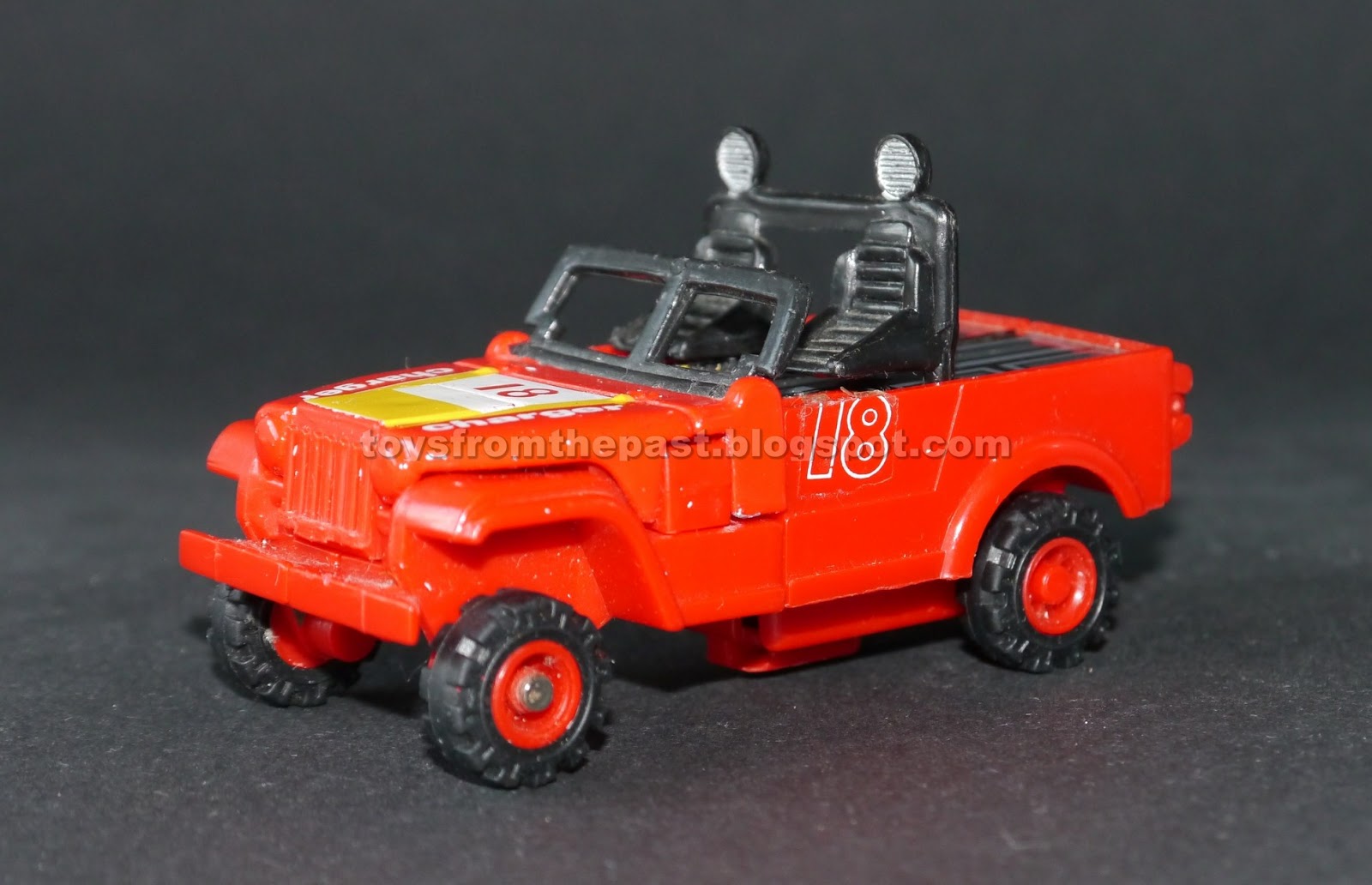 Toys from the Past 532 MC TOY MOTORIZED ROBOT DUMP TRUCK and JEEP