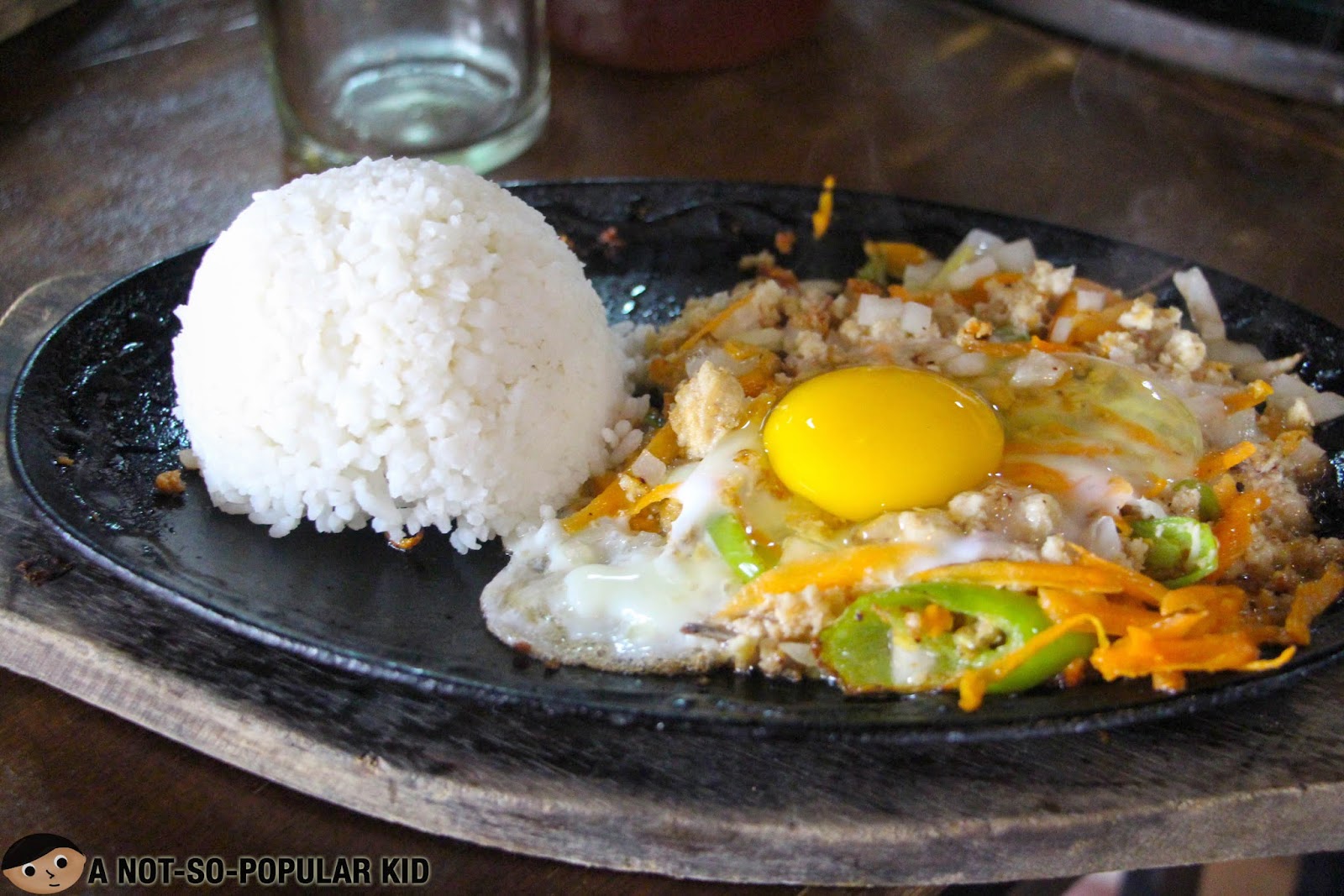 Chicken Sisig of Tinuno Grill and Cafe