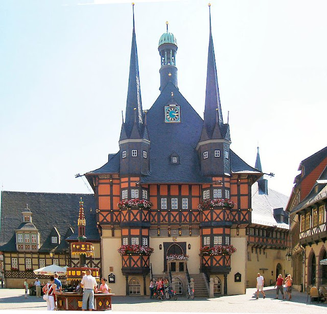 Prefeitura em Wernigerode, Alemanha