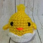 patron gratis pollo amigurumi