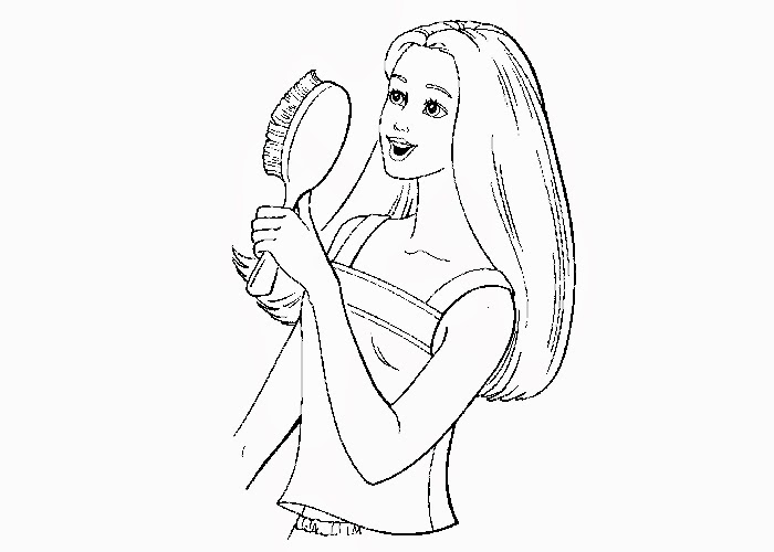 hair coloring pages - photo #22