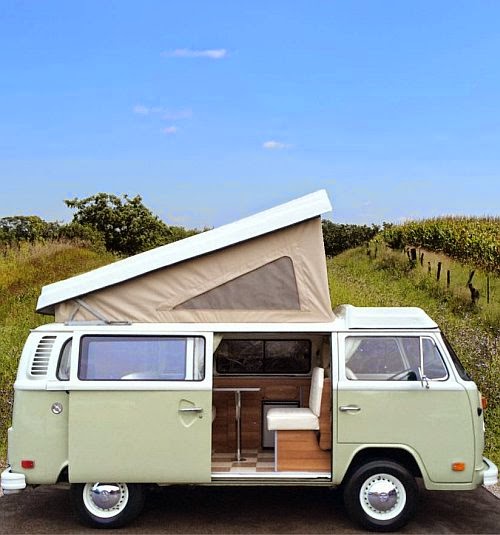Holiday Rental - tour South of France in a retro VW Camper
