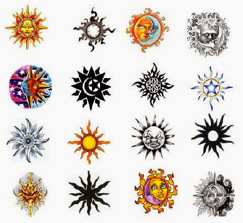 Sun Tattoos | Cool Eyecatching tatoos