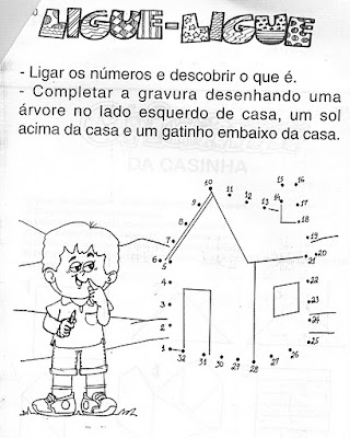 MORADIA LIGUE OS  NUMEROS - A História das Moradias - Atividades e Modelos de Casas