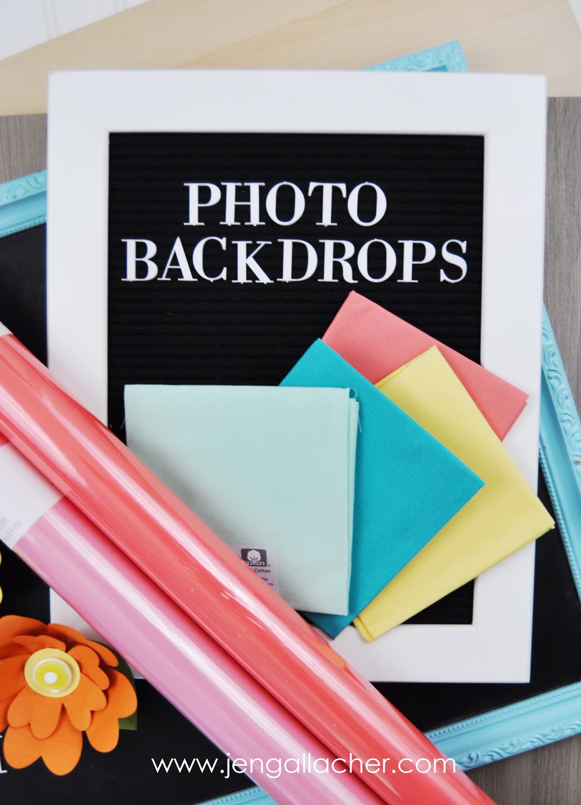 Inexpensive and cheap photo backdrop ideas by Jen Gallacher. Cheap ways to create photography backdrops for blogging. Inexpensive photo backdrops. #photographybackdrop #jengallacher #photography