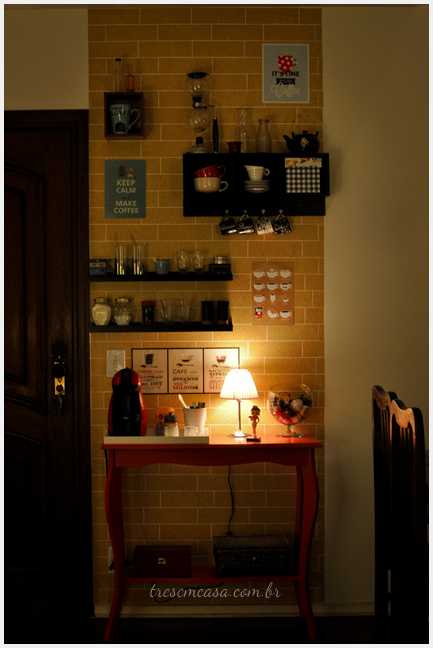 cantinho café sala decoração