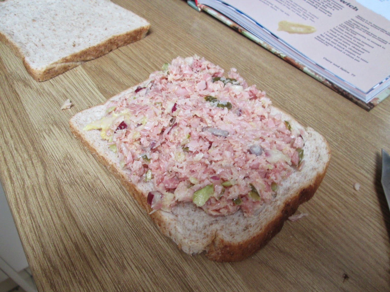 A Family Against the Flow Saturday Sandwich 22 Deviled Ham Sandwich