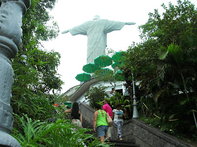 Escalinata Cristo Corcovado, Rio de Janeiro, Brasil, La vuelta al mundo de Asun y Ricardo, round the world, mundoporlibre.com