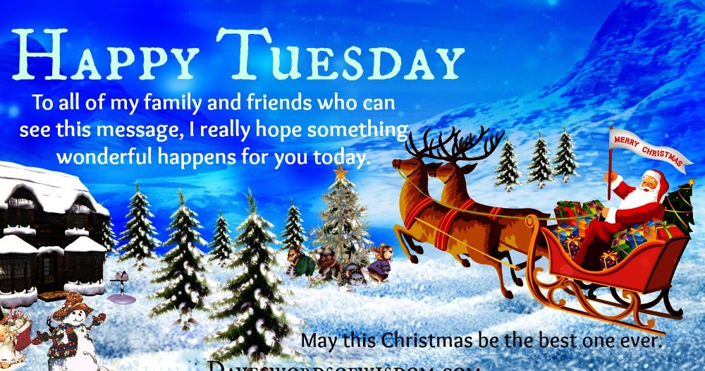 Daveswordsofwisdom.com: Happy Tuesday to You.