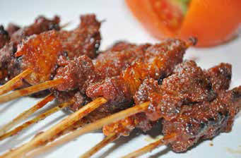 Sate rembiga goyang lidah lombok