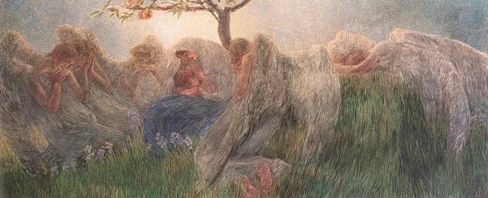 Gaetano Previati 1852-1920 | Italian Symbolist painter