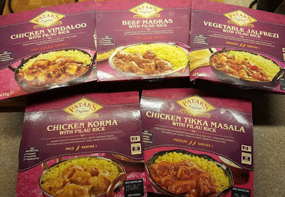 The Brick Castle: Patak's Frozen Ready Meal Curries Review