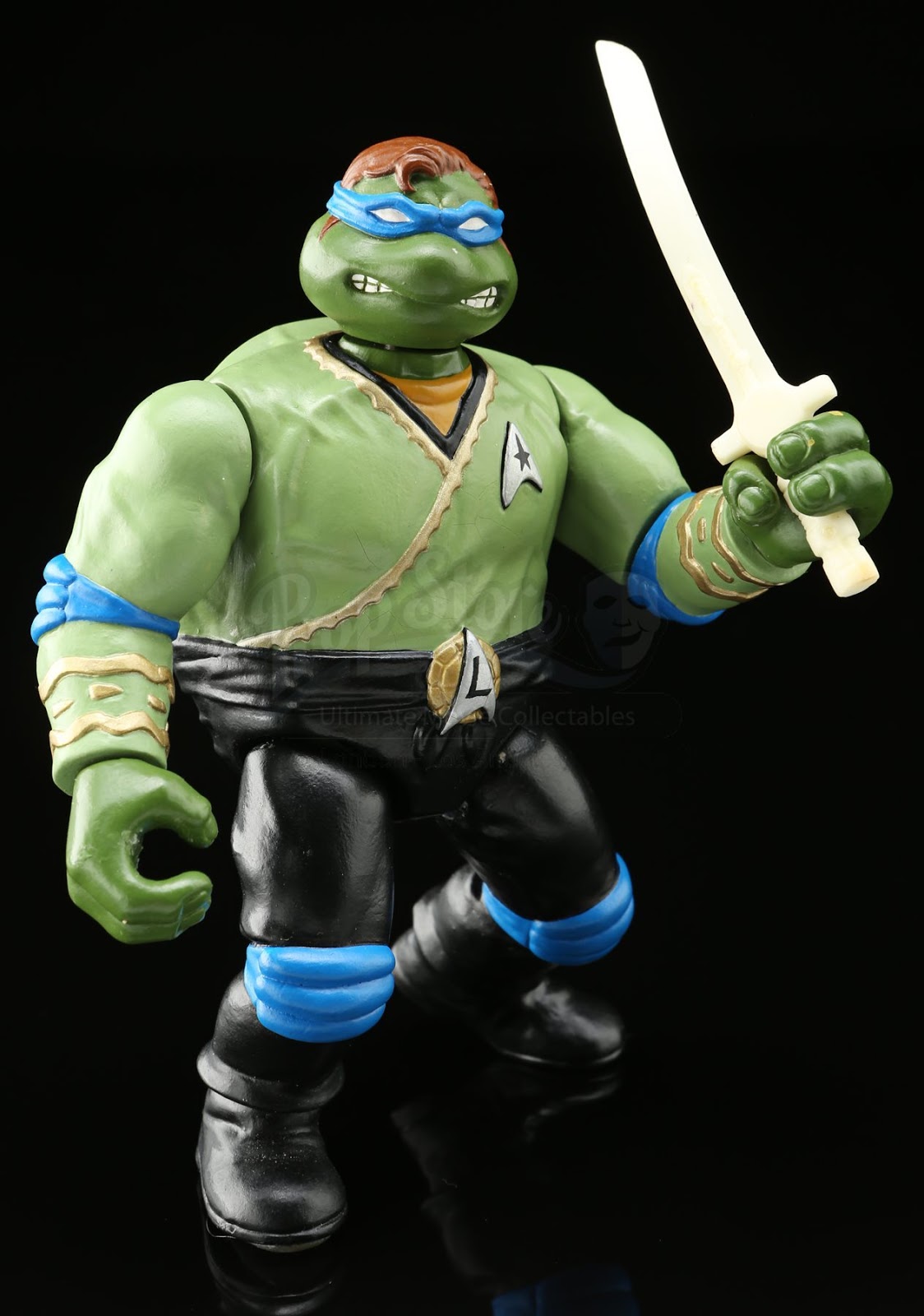 tmnt star trek crossover figures