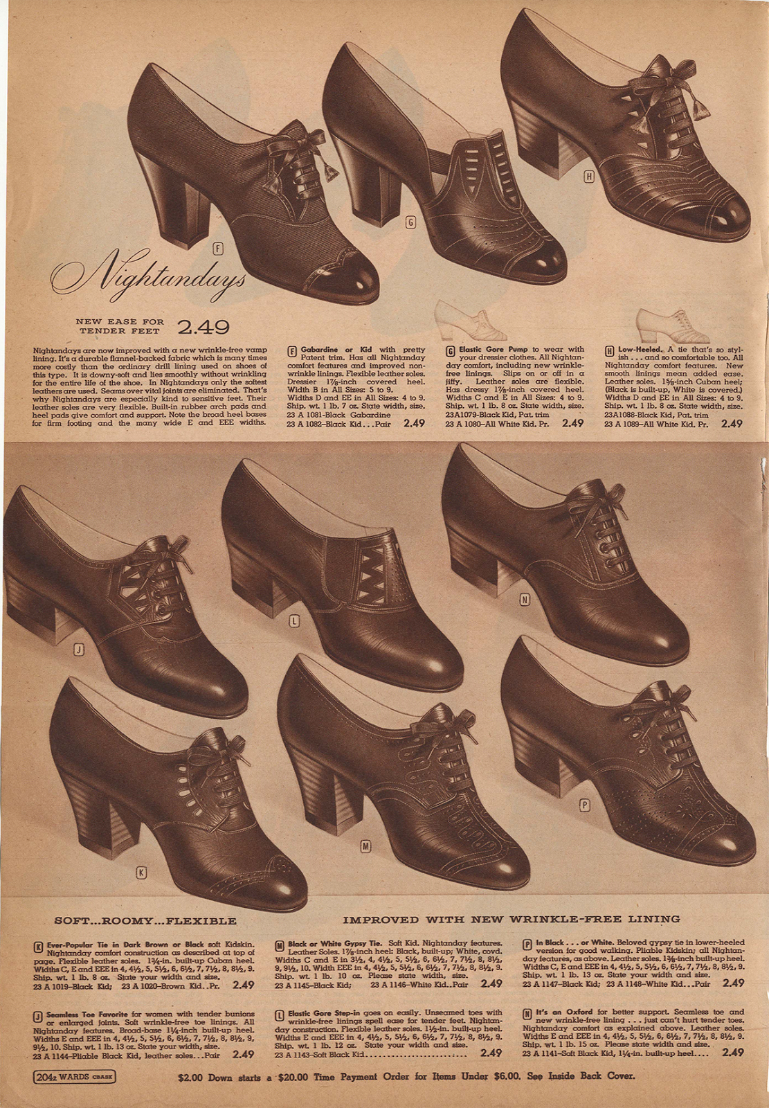 The Closet Historian: Cataloging Catalogs: Shoes!, Montgomery Wards ...