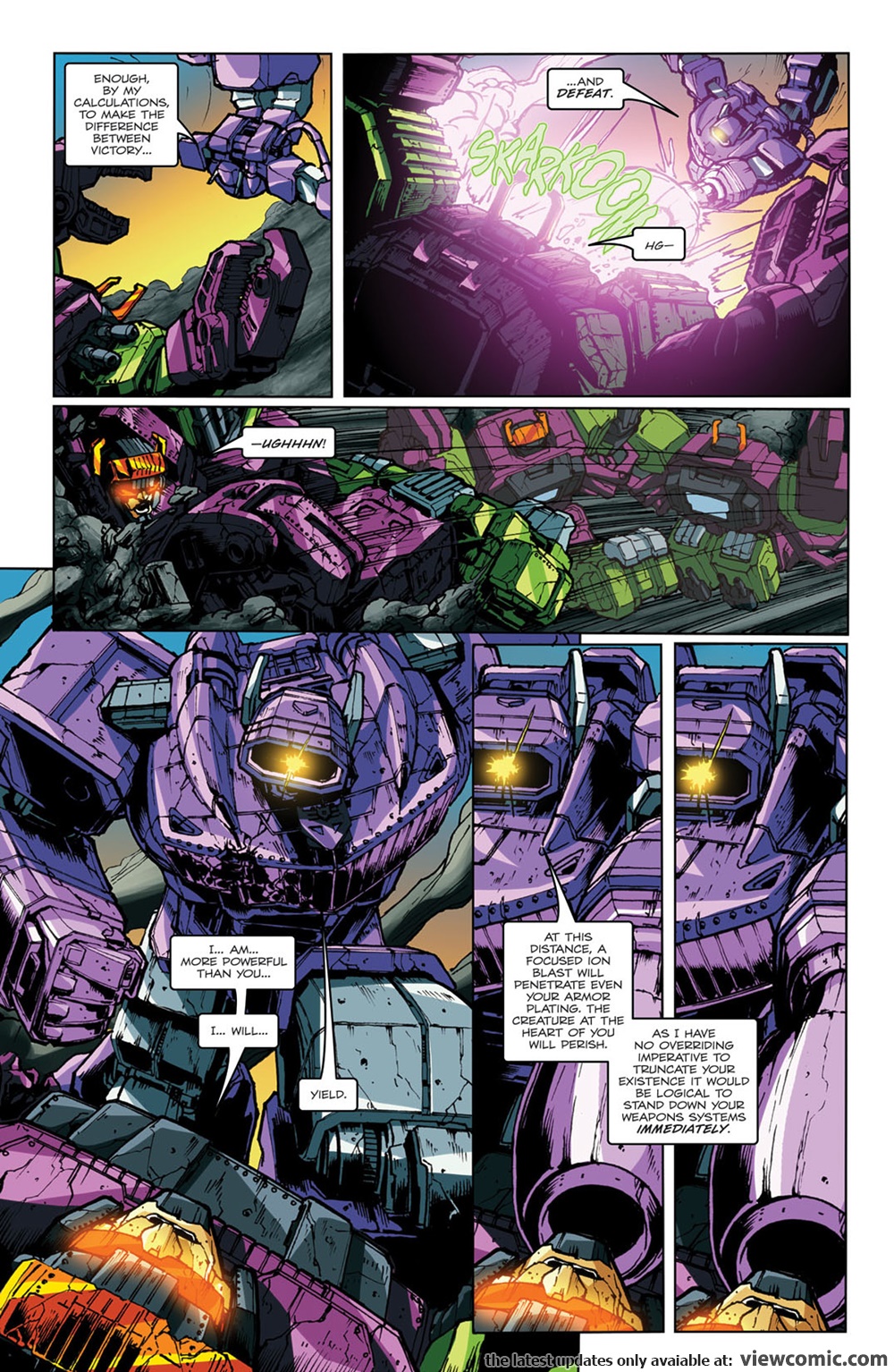 Transformers Maximum Dinobots 05 (of 05) (2009) Read All Comics