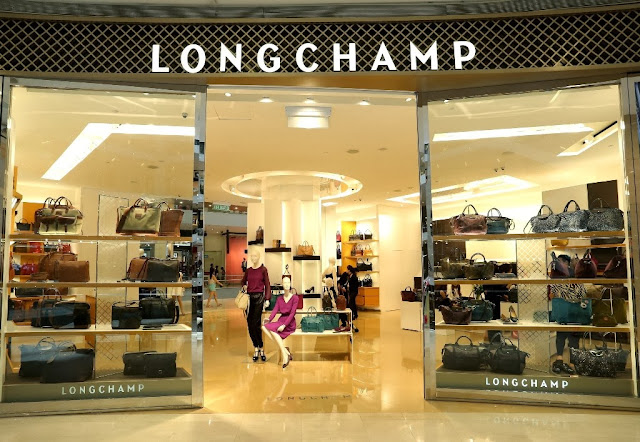 longchamp pavilion KL, new exclusive store, luxury handbag, famous fashion blogger 
