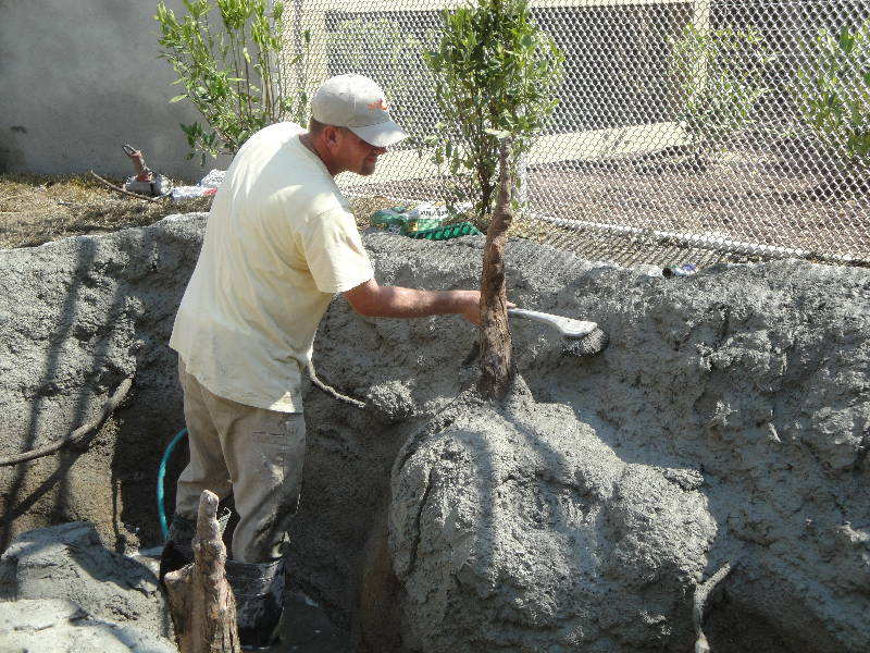 COASTAL ROCK PRODUCTIONS VERTICAL DECORATIVE CONCRETE