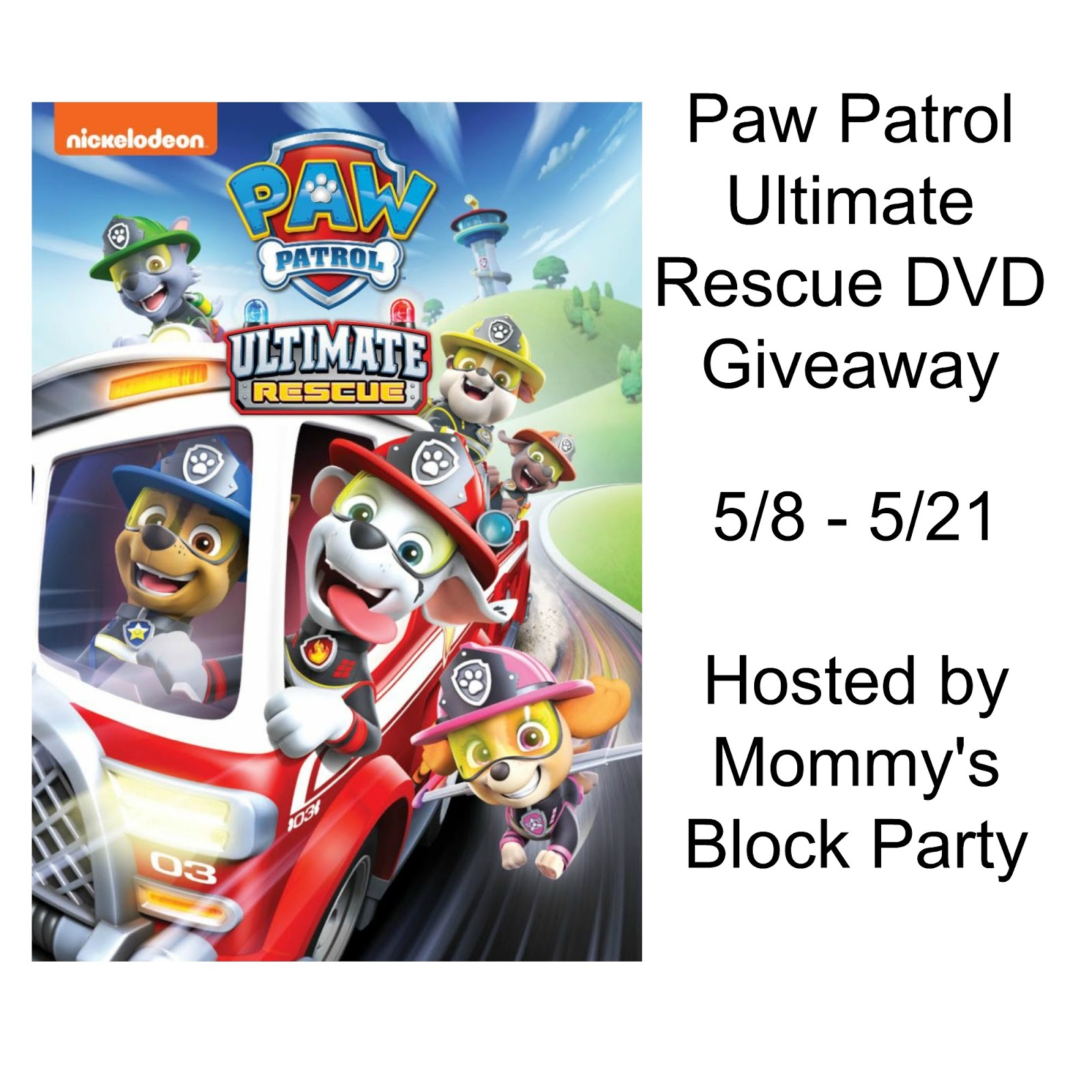 PAW PATROL: ULTIMATE RESCUE #Giveaway - Mommy's Block