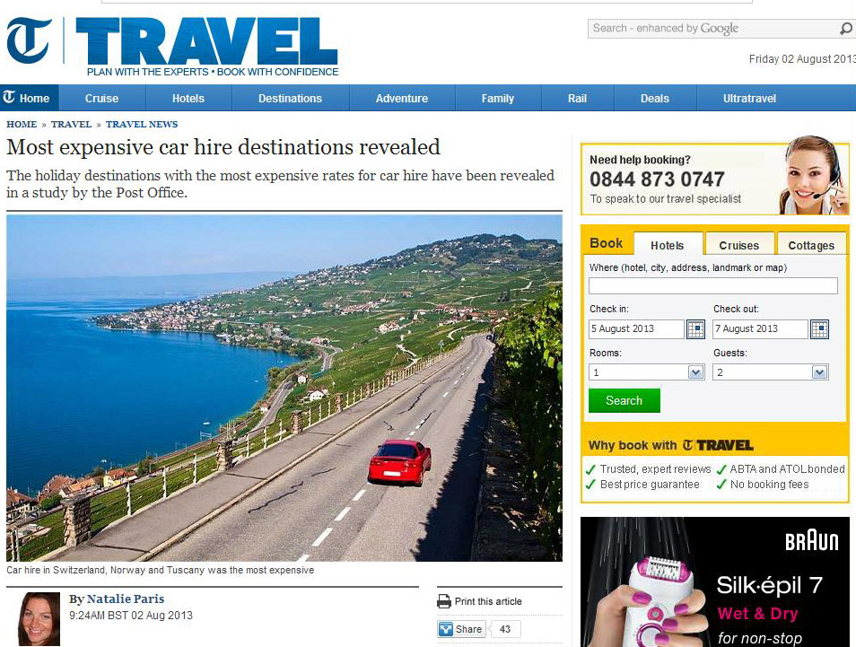 Car Hire Excess Waiver Insurance + New research by the