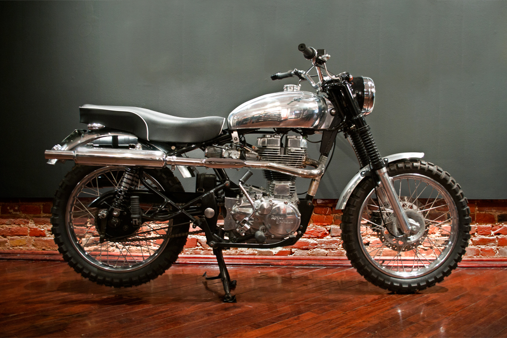 biker excalibur II Woodsman EFI Royal Enfield Bullet G5 by hammarhead