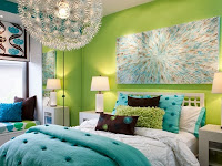 Lime Green Bedroom Walls