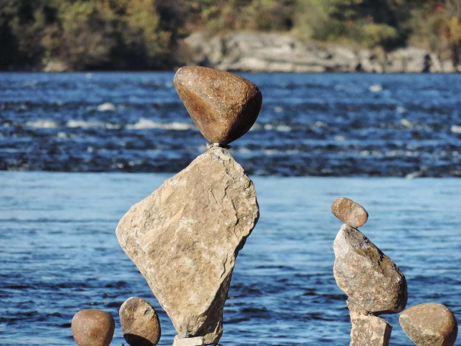 Travel with Kevin and Ruth: The Balanced Rocks of Remic Rapids