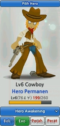 Cowboy Evolution LostSaga Indonesia