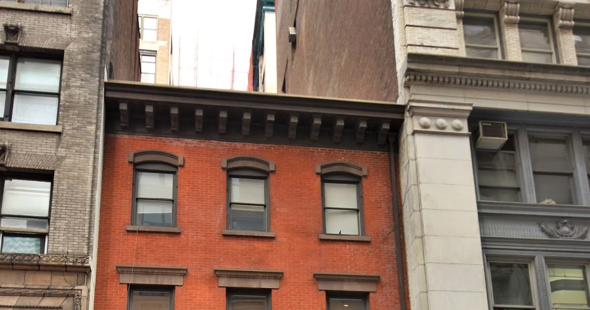 Daytonian in Manhattan The 1850 RudderLyons House No. 7 West 19th St