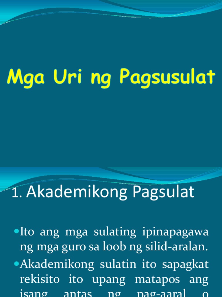 teknikal na pagsulat - philippin news collections