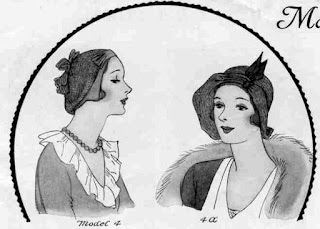 The Vintage Pattern Files: Free 1930's Sewing Patterns - Draped Hats The Vintage Pattern Files: Free 1930's Sewing Patterns - Draped Hats