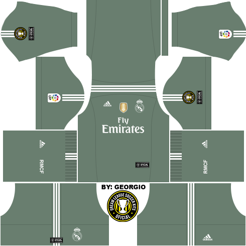 roupa do real madrid dream league soccer 2019